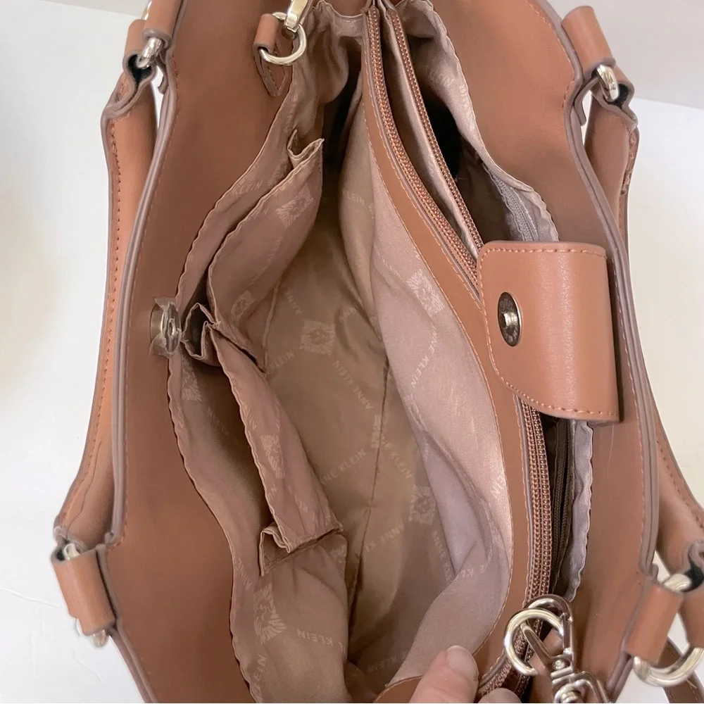 Anne Klein Tan Crossbody Bag